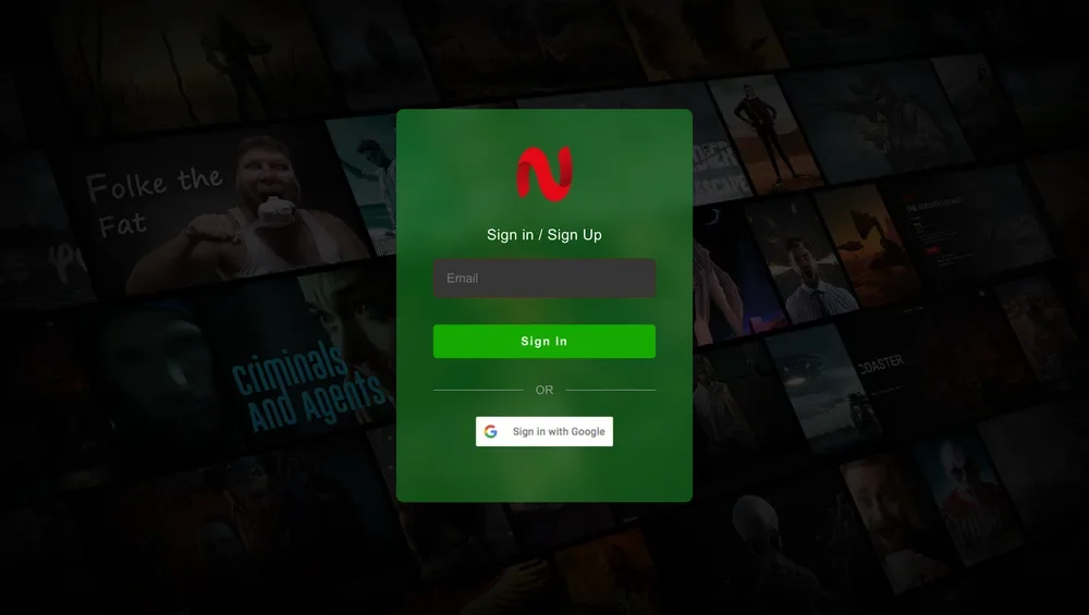 Step 2: Sign In or Sign Up